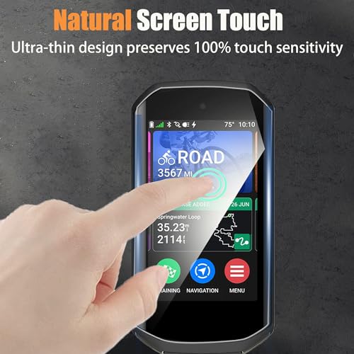 Protection écran Garmin Edge 1050 couverture complète anti-rayure - 4