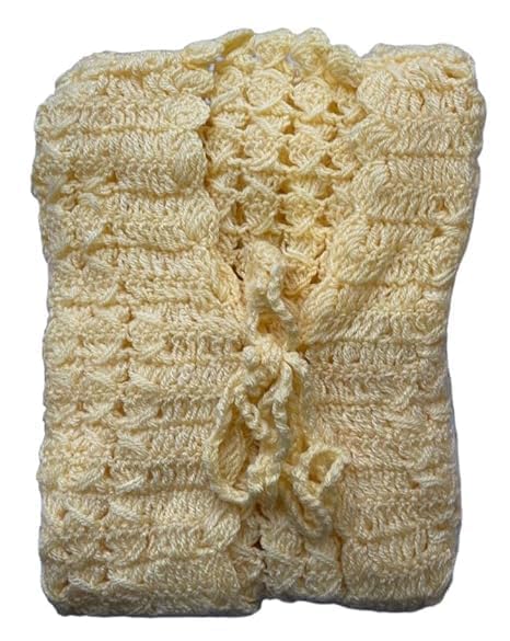 duvanshi Hand Knitting Crochet Woolen Cardigan Jacket for Woman, for Women Cream-picture-40