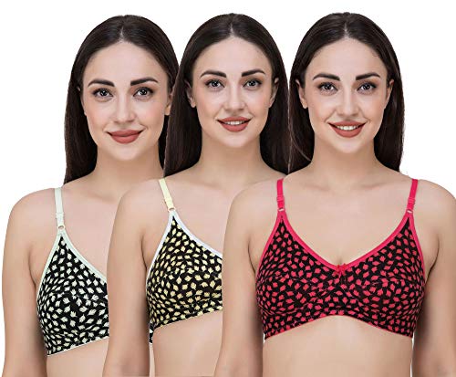 Image of Fasense Women's Wire Free Non Padded Cotton Bra