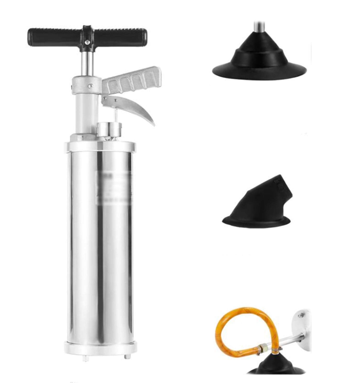 Desatascador de inodoro de alta presión, bomba cinética portátil de drenaje de aire para tuberías obstruidas en baños y cocinas