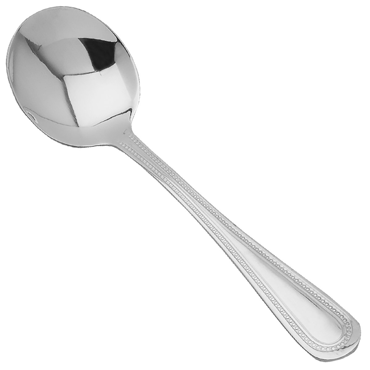 Update International Bouillon Spoons - Pearl Series [Set of 12]