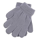 Hechos de tejidos suaves, ligeros y lavables, estos cálidos guantes de invierno mantienen las manos calientes mientras los niños exploran el aire libre en cualquier clima.