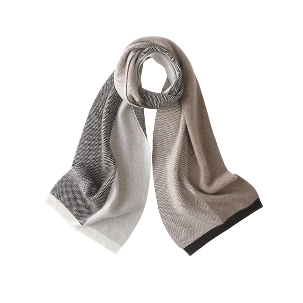 Bufanda de cachemira de 180 x 32 para mujer, en primavera, otoño e invierno, suave y cálida