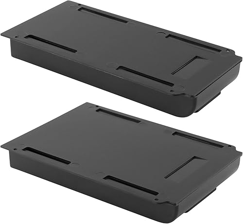 Paquete de 2 organizadores de cajones debajo del escritorio, cajones de almacenamiento debajo del escritorio, accesorio de cajón de escritorio,