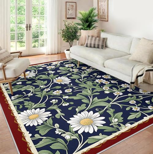 Tapis de fleurs bohèmes pour une chambre cocooning - 4
