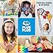 PLUS PLUS 3D Puzzle Building Block Set, 70 Mini Interlocking Pieces, Fun Holiday Activities for Kids - Holiday Mix Mini Maker Tube