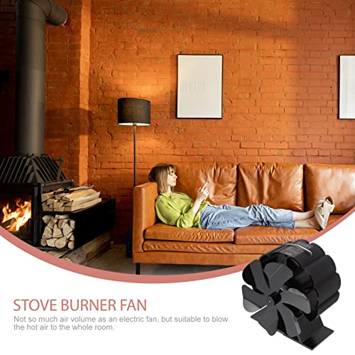 HOMSFOU Ventilador De Lareira Acessórios Fogão a Lenha Ventilador Fogão a Lenha Acessórios Para Lare