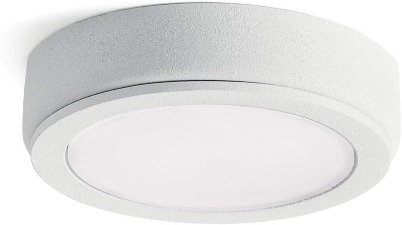 Kichler 4D12V30WHT 4D Series Cabinet Puck, 1-Light LED 4 Watts, Textured White