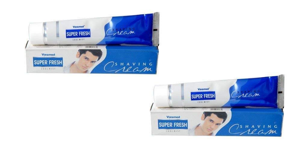 Vasmol Super Fresh Cool Mist Shaving Cream - 125g