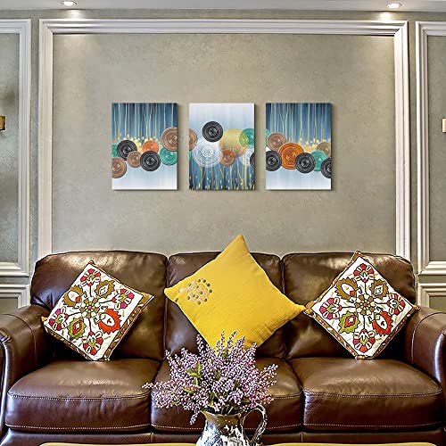 Abstract Canvas Wall Art For Living Room Wall Decor For Bedroom Fashion Wall Decorations For Bathroom Wall Paintings Office Canvas Art Flower Abstract Hang Pictures Artwork Home Decoration 3 Pieces #TOP4