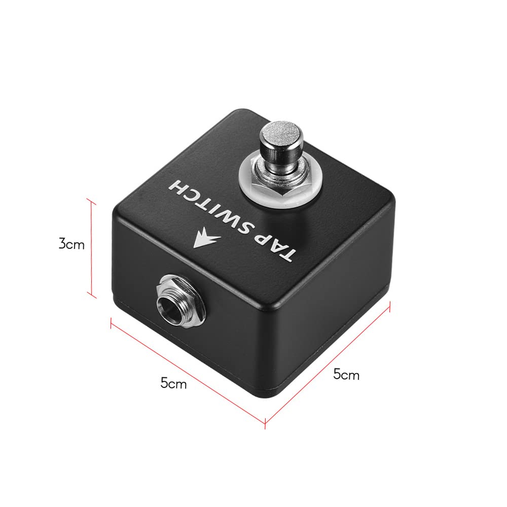 Pedal de Cambio de Tempo Tap Switch de con Carcasa Totalmente metálica