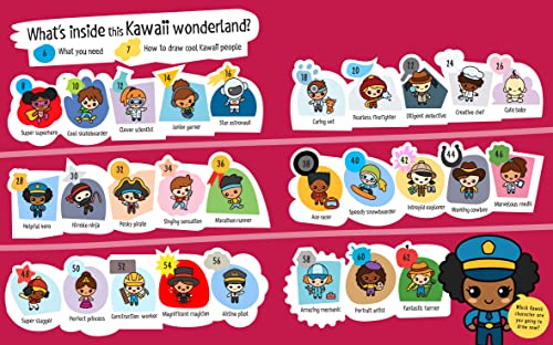 I Can Draw Kawaii People: Learn How to Draw Over 25 Super-Cool People - Image 2