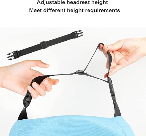 Miniatura 2 de Almohada para reposacabezas para asiento de automóvil, almohada de apoyo de cuello de espuma viscoelástica para aliviar el dolor de cuello, almohada