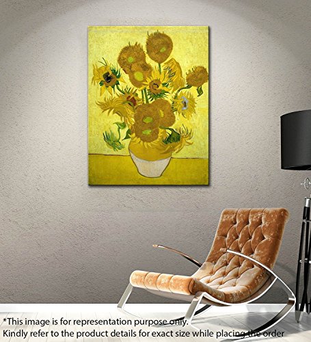Image of Tallenge - 15 Sunflowers - Top 10 Vincent Van Gogh Poster Collection - Small Poster Paper (12 x 17 inches)