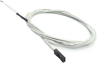 Tiooka 3D Printer Ender 3 Thermistor NTC 3950 100k Thermistor Temp Sensor Creality 3D Printer for Creality Ender 3/Ender 3 Pro/Ender 3 Neo/Voxelab Aquila, XH2.54-2P Connector 5 Pcs