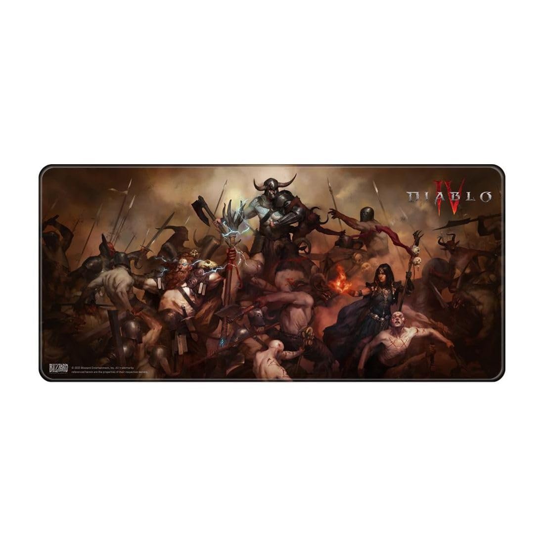 Dark Project Diablo IV XL - Tappetino per mouse FBLMPD4HEROES21XL, per giocatori e utenti di computer, colore: Nero
