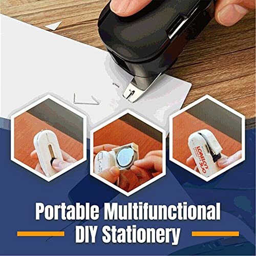 10 in 1 draagbare multifunctionele combo tool,Office briefpapier Set,10 in 1 Multitool schaar flexibele regel… - Image 3