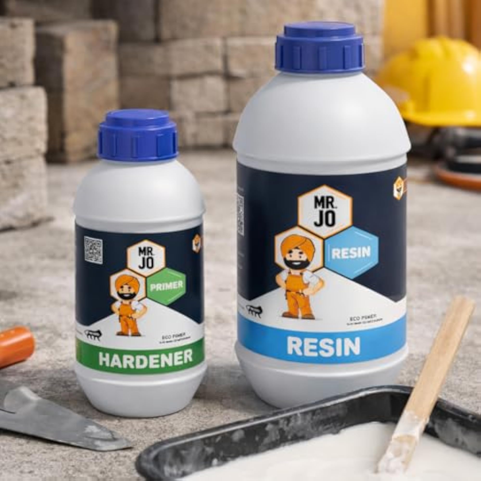 MR. JO Eco Primer P50I, 1.5 kg Two-Part Solvent-Free Epoxy Primer