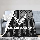 Us Air Force USAF Lightweight Super Soft and All Season Warm,Thermal Blanket, Blanket for Sofas 80'X60'