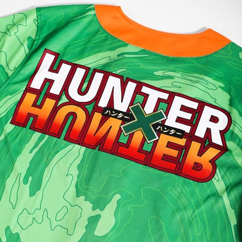 Camiseta de béisbol de manga corta verde Hunter X Hunter Gon Freecss miniatura 6
