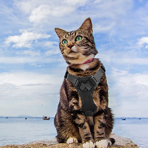 Arnés para gatos con mango de control AIWAI ajustable y resistente para mascotas 6