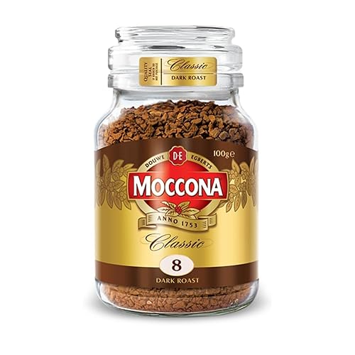 Moccona Café liofilizado 3.53 oz (importado de Australia) (tostado oscuro)