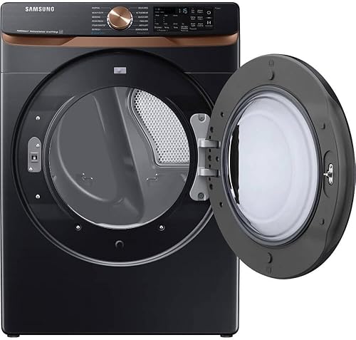 Miniatura 3 de Samsung DVE50BG8300V - Secador eléctrico inteligente de 7.4 pies cúbicos con desinfectante de vapor+y sensor seco, negro cepillado