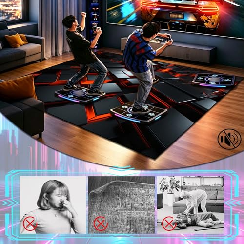 Tapis de sol pour le jeu antidérapant qui évite les rayures de chaise