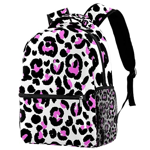 Sac à dos de voyage léopard Campus pour filles et garçons multicolore de 40 cm