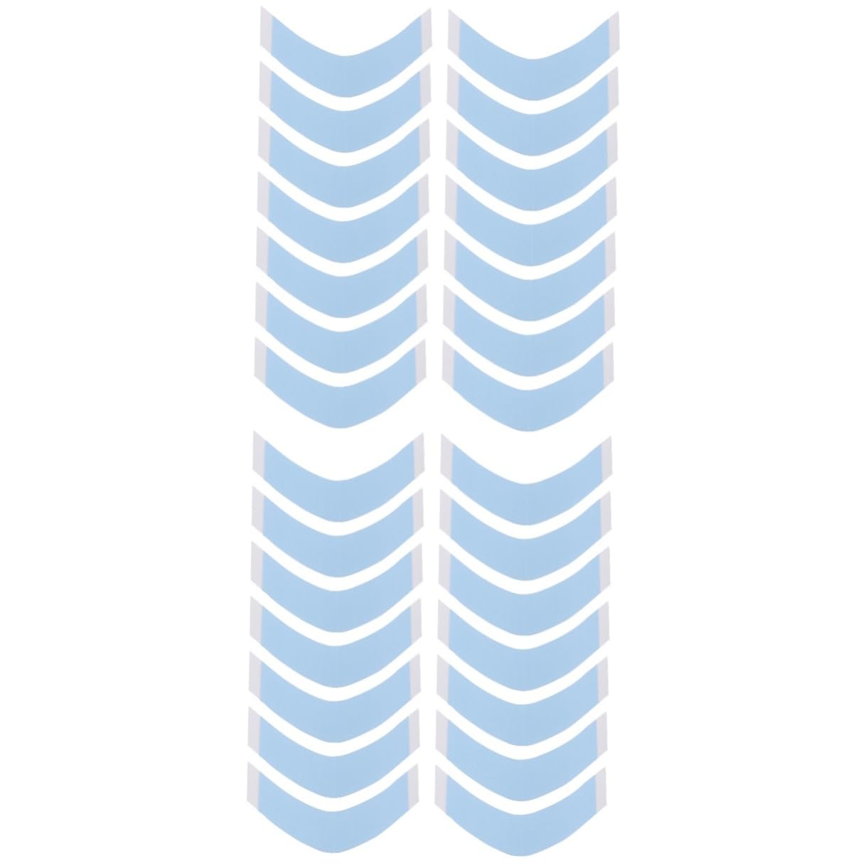 Gogogmee 2sets Wig Adhesive Tape Double Sided Wig Adhesive Mini Tape for Hair Extensions 36pcs*2