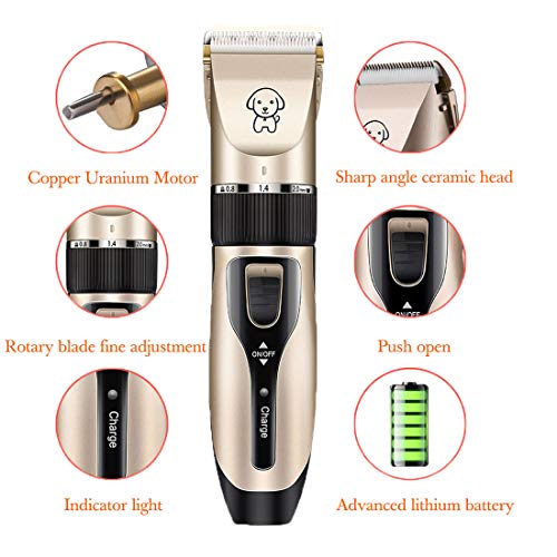 Cihely - Rasoio elettrico per cani e gatti