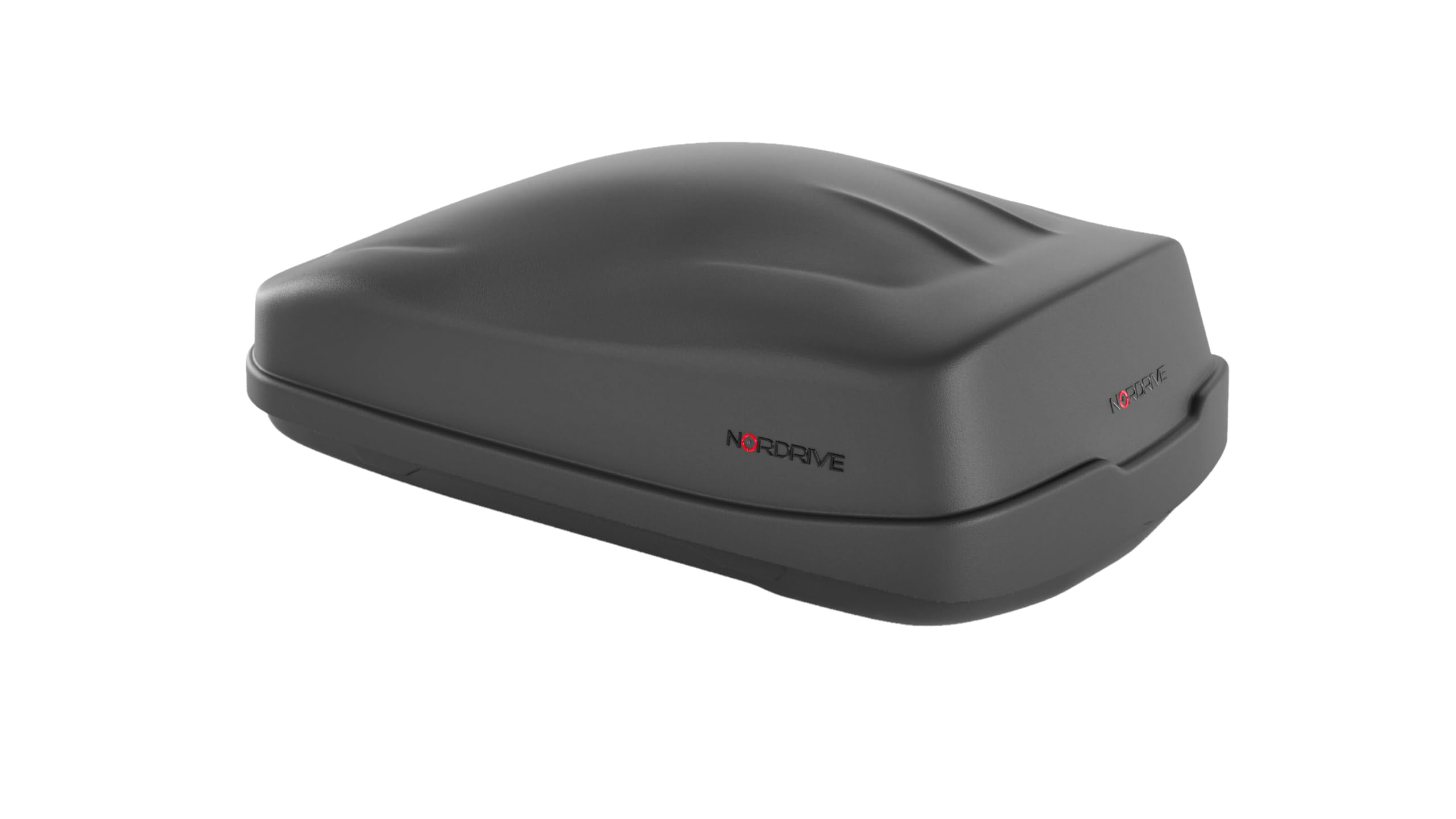 Nordrive N60045 Box 480, box da tetto auto in ABS, 480 litri - Nero goffrato