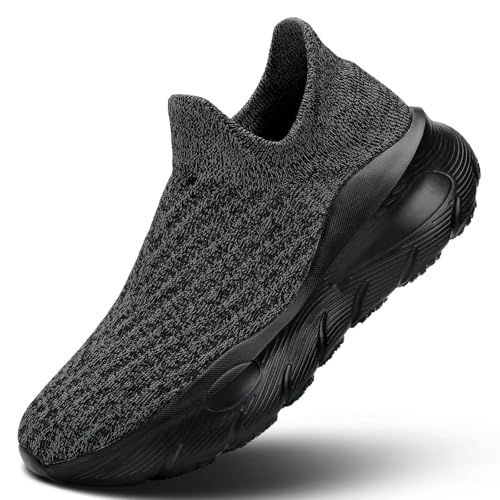 AONEREALRUN Men's Slip On Walking Shoes Running Comfortable...