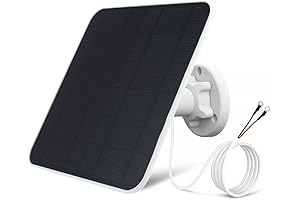 5W Outdoor Solar Panel, Compatible with Ring Doorbell 3 and Newer