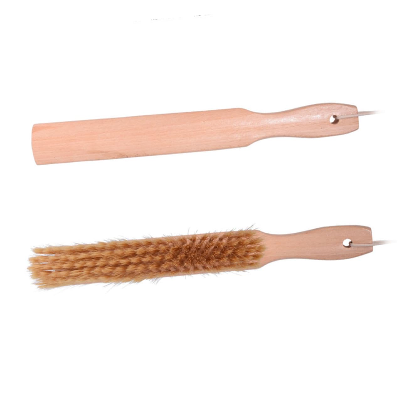 FRCOLOR Kitchen Brush Furniture Brush De Limpieza Non-Shedding Bed Brush Fireplace Brush Cleaner Brush Home Brush Broom Bed Brush Cleaning Scrub Brush Soft Wooden Stool