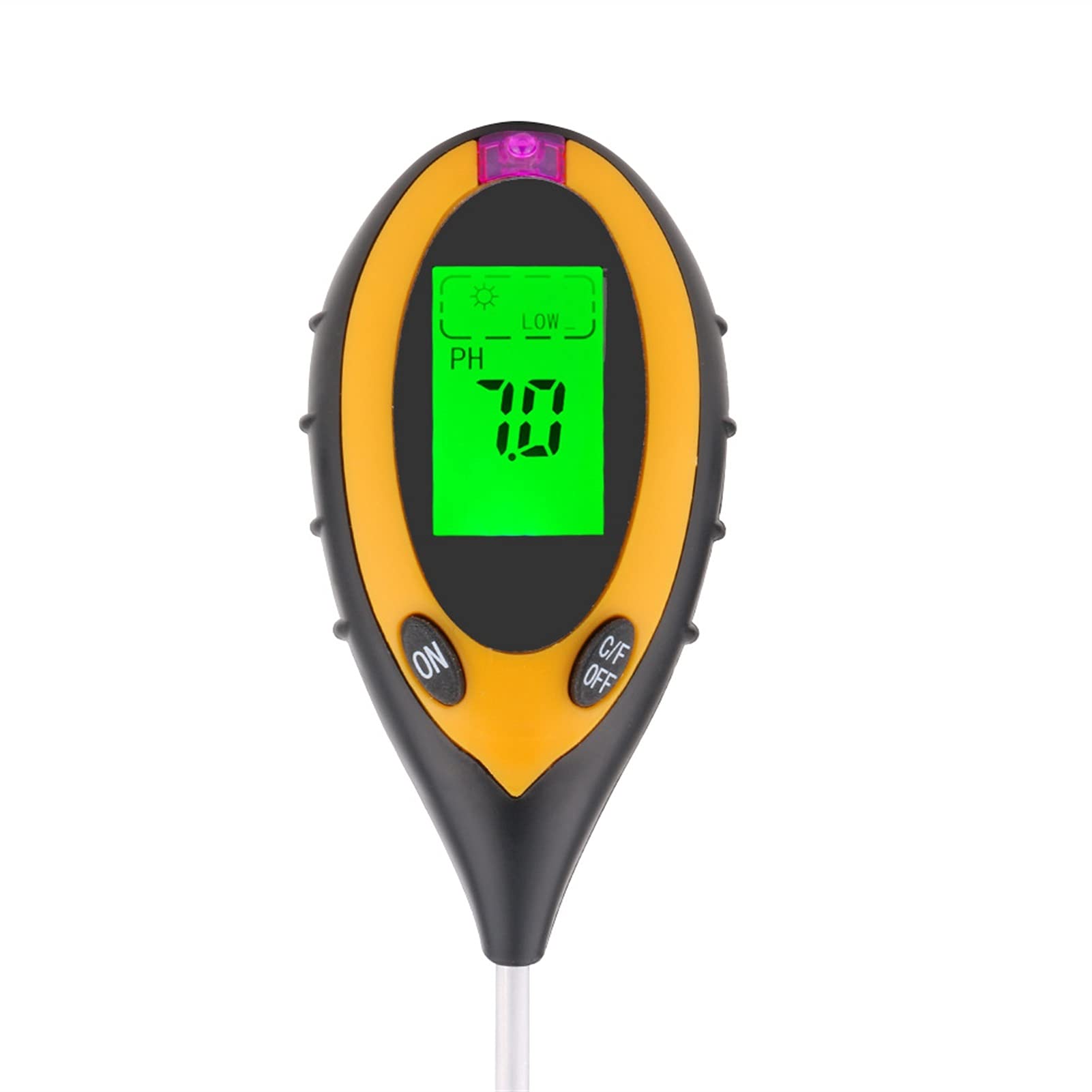 Tester gleby Elektroniczny do Lekki Termometr,Dokładne odczyty