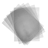 uxcell 車の溶接メッシュ プラスチック 補強 ステンレス鋼 サーモ用金網 プラスチック 修理 5個