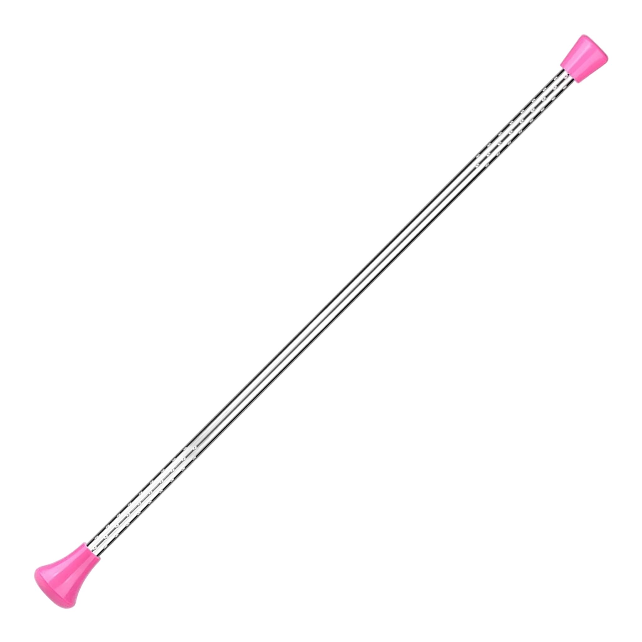 Grsrkep Batons For Twirling, 21-inch Metal Twirling Baton, Expandable Baton With Button Secure Lock, Batons For Gymnastics & Dance