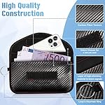 Faraday Bags for Phone and Key Fob 2 Pack Pouchs Faraday, Car Key Signal Blocker, RFID Blocking Pouch Car Keys Fob Protector, 7.8" Anti Theft Phone Pouch with Signal Blocking - Image 4
