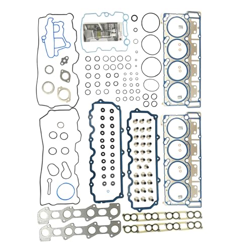 Image of PartsFlow Head Gasket Set For 2004 2005 2006 2007 2008 2009 2010 2011 Ford E-350 /450 / 6.0L V8 Diesel For 2003 2004 2005 2006 2007 Ford F-250 /350 /450 /550 6.0L V8 Diesel HS8-20760