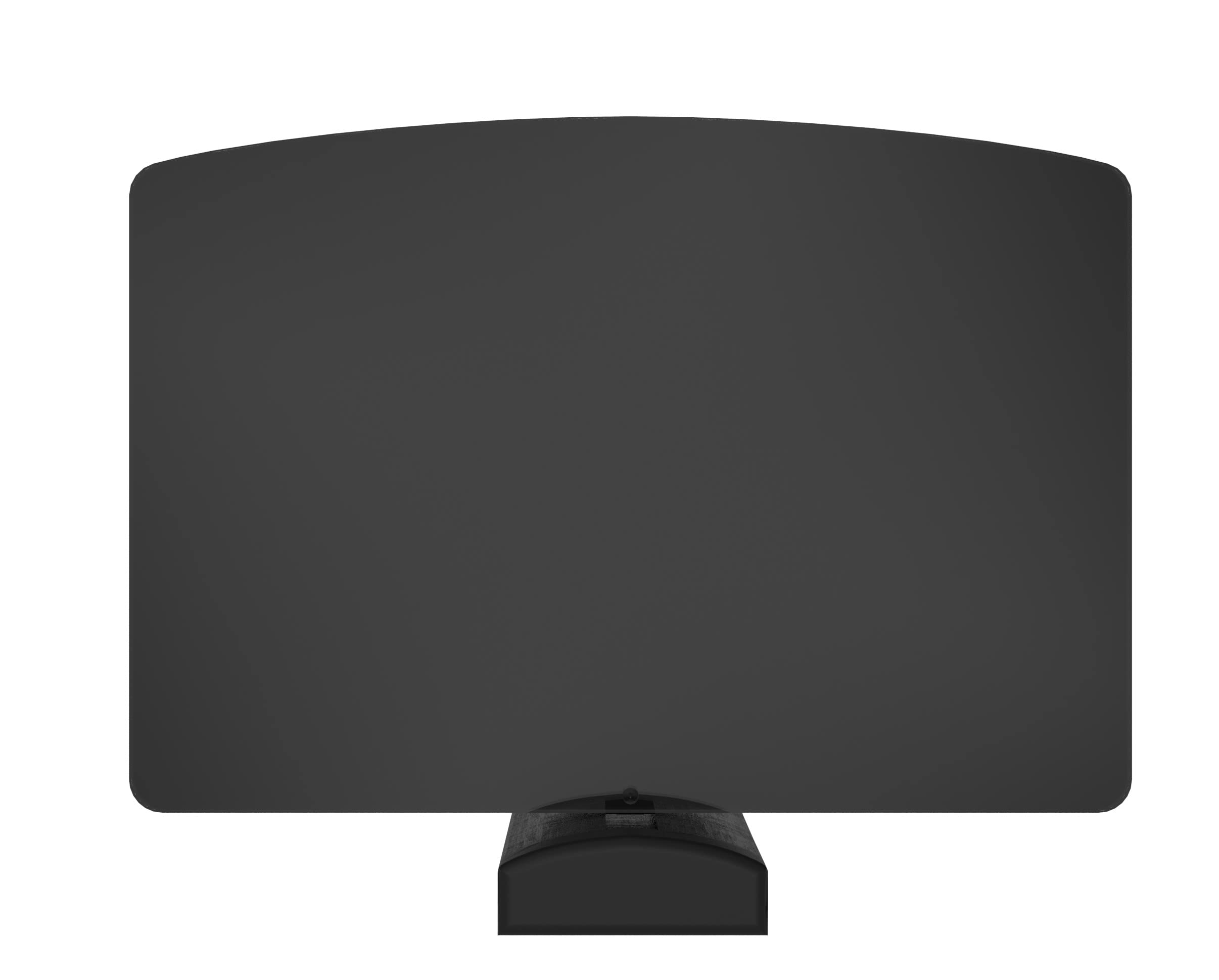 Schweberegal aus gehärtetem Glas, Wandhalterung, 1 Etage, für DVD-Player, Sky/Virgin Box, Spielekonsolen, TV-Zubehör und Lautsprecher