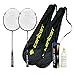 Carlton Pro Series Badminton Racket Twin Set, Cover & Shuttles (Various Options) (Shock)