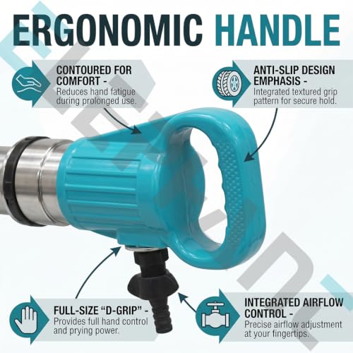 Image of Elephant Heavy Duty Tyre Pneumatic Hammer, 50 Nm Torque Power (PH-01)