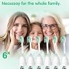 Replacement Toothbrush Heads for Philips Sonicare E-Series, Compatible with Sonicare Essence, Elite, Advance, CleanCare Screw-on Electric Toothbrush HX7022/66, 6 Pack