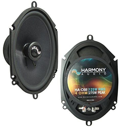 Compatible with Ford Taurus X 2008-2009 Front Door Replacement Harmony HA-C68 Premium Speakers New