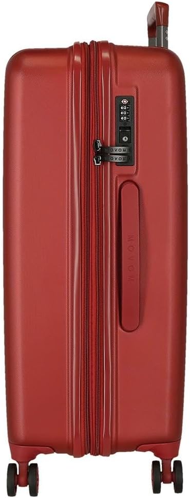 Wood Luggage Set 70 centimeters 119 Red (Rojo)