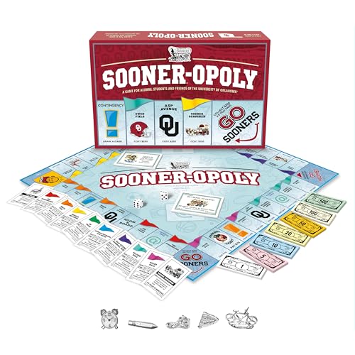 Late for The Sky Sooneropoly Edición Campus juego de mesa miniatura 3