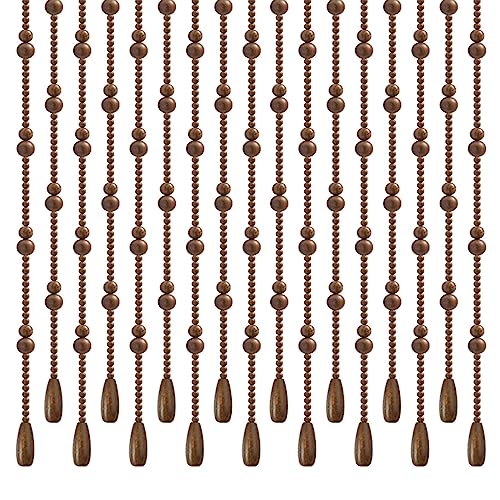 Cortina de cuentas de hilo decorativa para puertas y pasillos rústicos 2