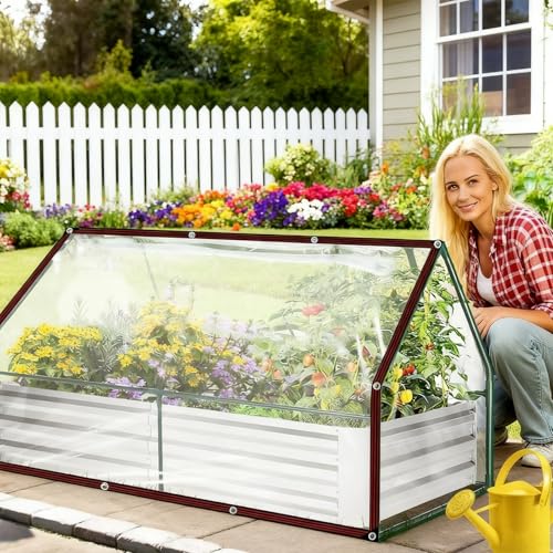 Lonas impermeables transparente exterior de 100x790 cm para balcones 7