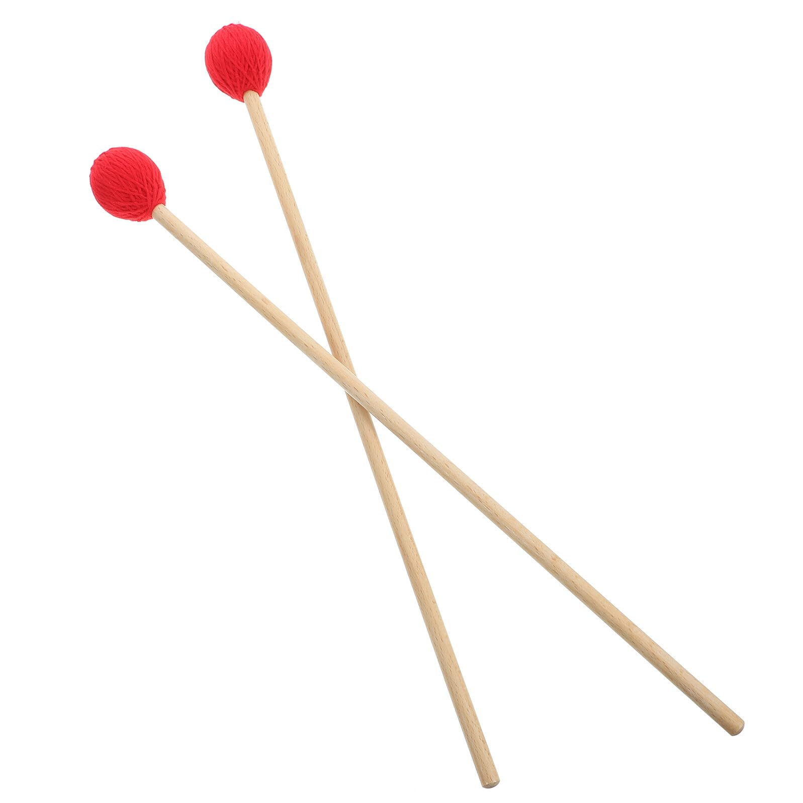 Accesorios Cómodo para de Lana de de Percusión en Instrumentos Cabeza Mazos Mango de Madera y Diseño Marimba para Uso Casa y Conciertos